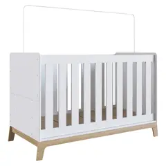 KIDSCOOL - Cunas De Madera Funcional 136,6 Cmx68 Cm