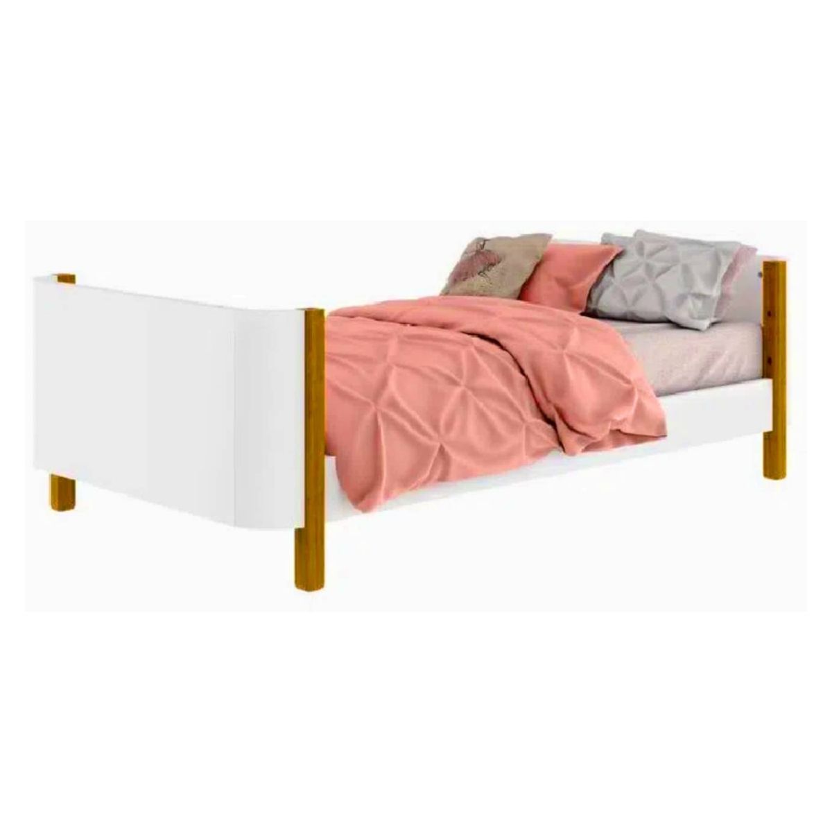 KIDSCOOL - Cuna De Madera Funcional 135 Cmx78 Cm Kidscool