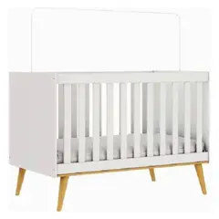 KIDSCOOL - Cuna De Madera Funcional 133 Cmx75,5 Cm