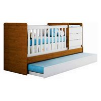 Cuna De Madera Funcional 194 Cmx85,5 Cm