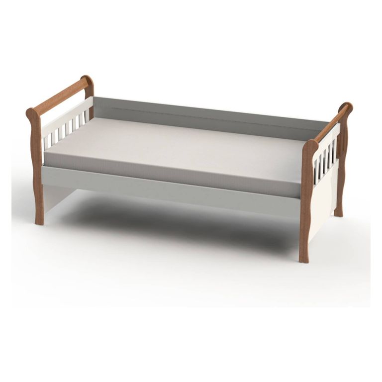 Cama Cuja Blanco Café Julia