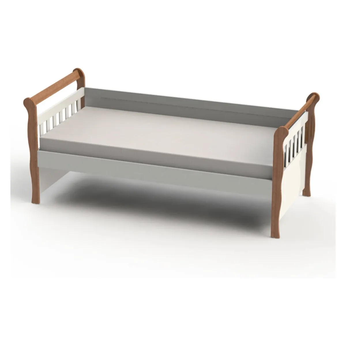 KIDSCOOL - Cama Cuja 1291-Ca Julia Bl Kidscool Mate Y Maderado