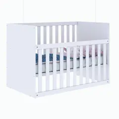 KIDSCOOL - Cuna De Madera Funcional 132 Cmx75 Cm