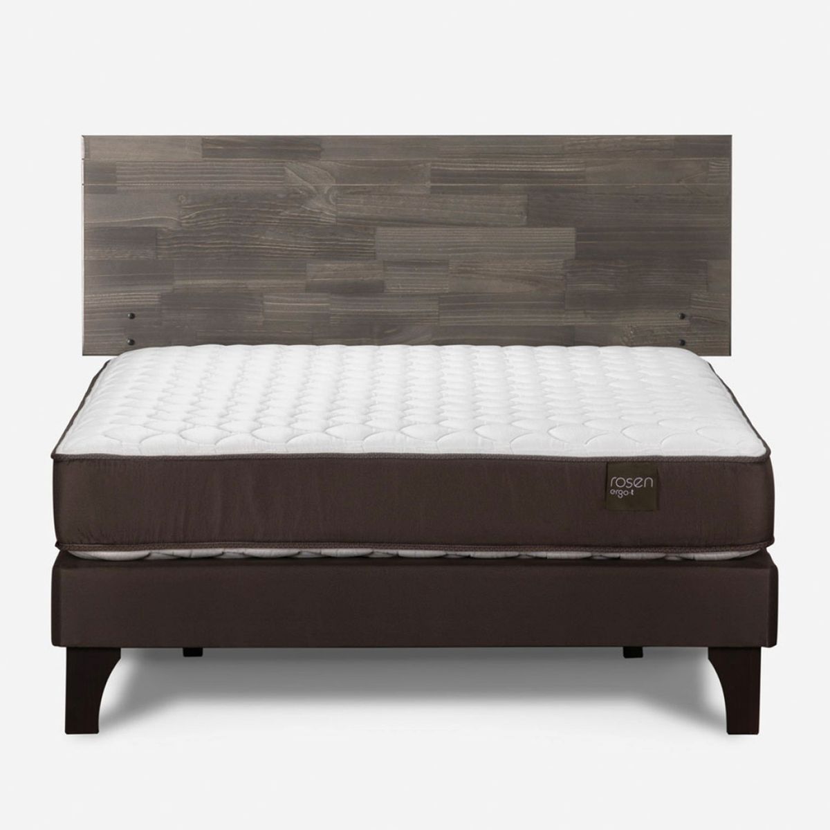 ROSEN - Cama Europea Ergo T 2 Plazas + Respaldo Rosen