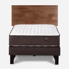 ROSEN - Cama Europea Ergo T 1 Plaza + Respaldo