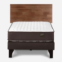 Cama Europea Ergo T 1.5 Plazas + Respaldo