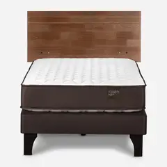 ROSEN - Cama Europea Ergo T 1.5 Plazas + Respaldo