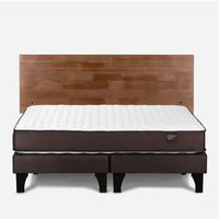 Cama Europea Ergo T 2 Plazas + Respaldo