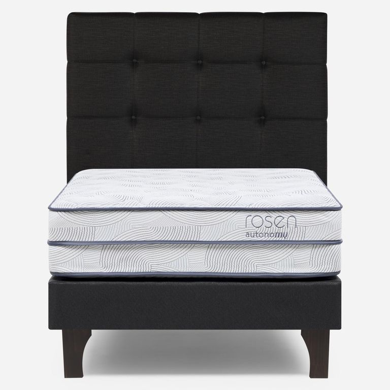 Cama Europea Autonomy Sky 1.5 Plazas x 2.00mt + Respaldo