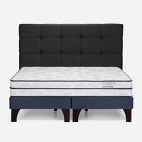 Camas Europeas Autonomy 2 Plazas + Respaldo