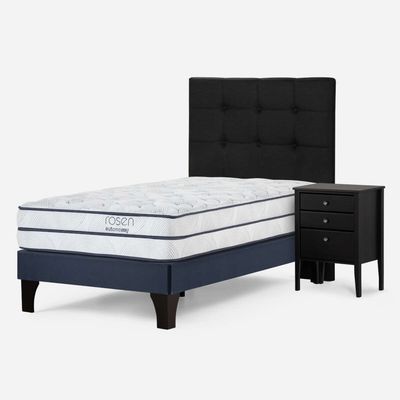 Imagen 2 del producto Camas Europeas Autonomy 1.5 Plazas + Respaldo + Velador