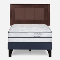 ROSEN - Camas Europeas Autonomy 1.5 Plazas + Respaldo