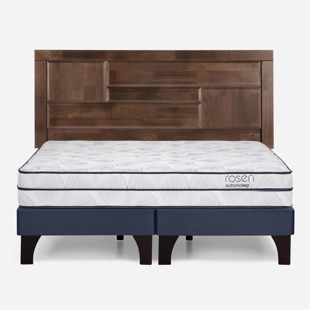 ROSEN - Camas Europeas Autonomy 2 Plazas + Respaldo Rosen