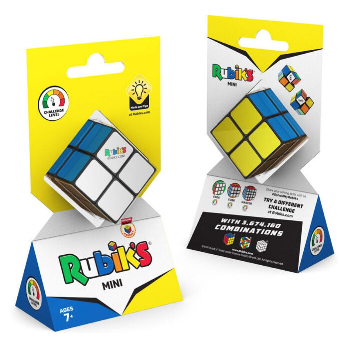 RUBIKS - Mini Cube 2X2 Rubiks