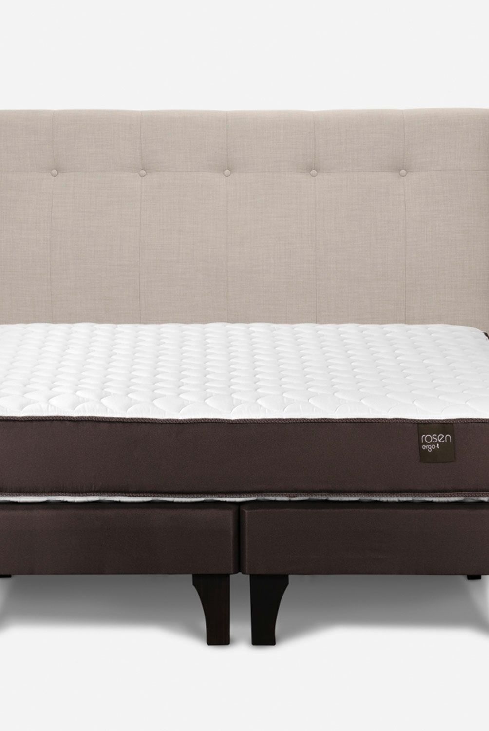 ROSEN - Cama Europea Ergo T 2 Plazas + Respaldo Rosen