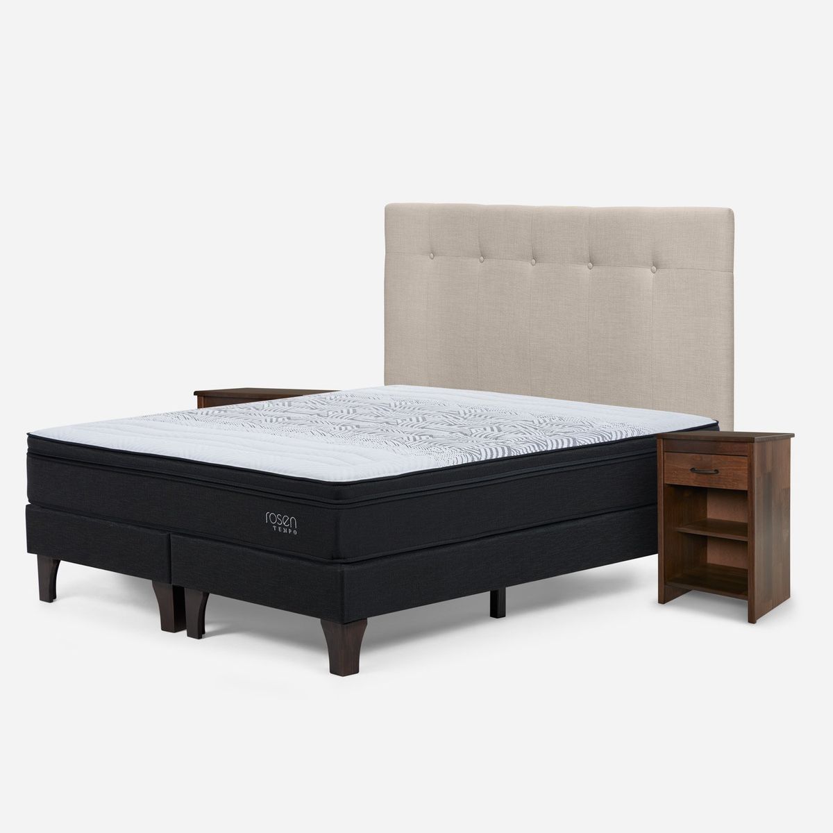 ROSEN - Cama Europea Tempo 2 Plazas Rosen