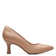 CLARKS - Zapato Formal Mujer Cuero Beige