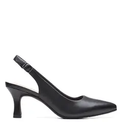 CLARKS - Zapato Formal Mujer Cuero Negro