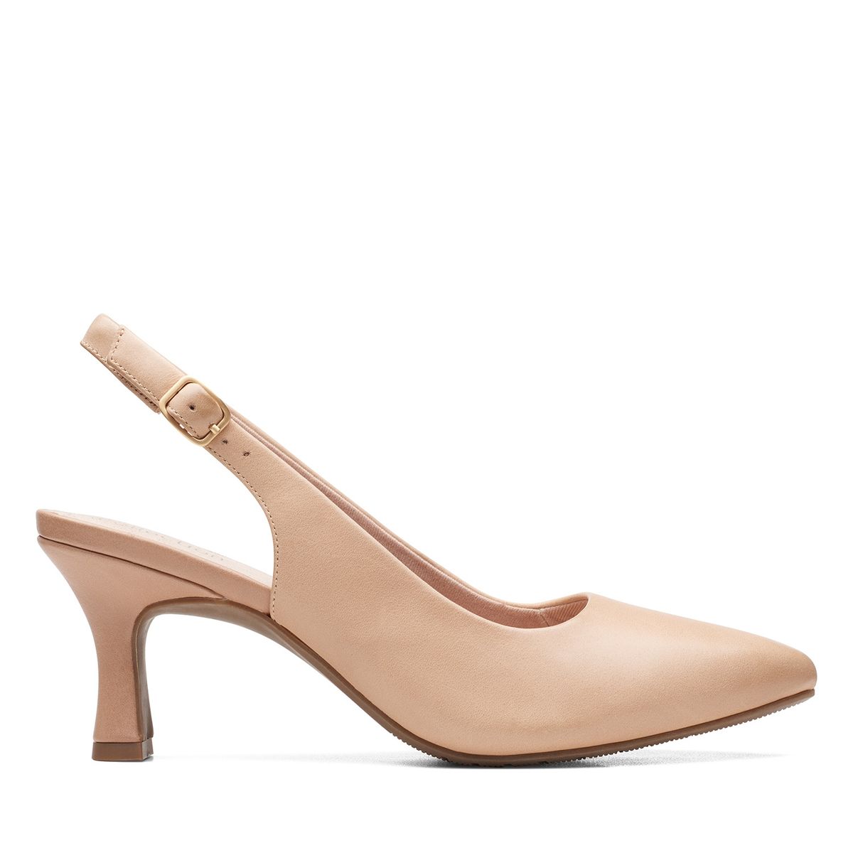 CLARKS - Zapato Formal Mujer Cuero Beige Clarks