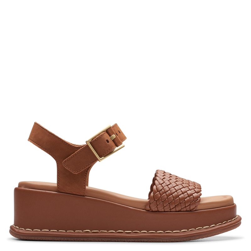 CLARKS - Sandalia Mujer Café Clarks