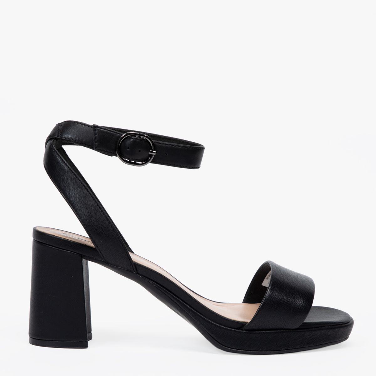 CLARKS - Sandalia Mujer Cuero Negro Clarks