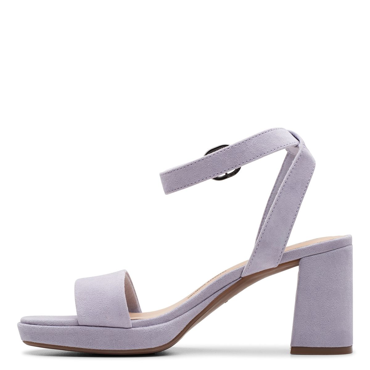 CLARKS - Sandalia Mujer Cuero Azul Clarks