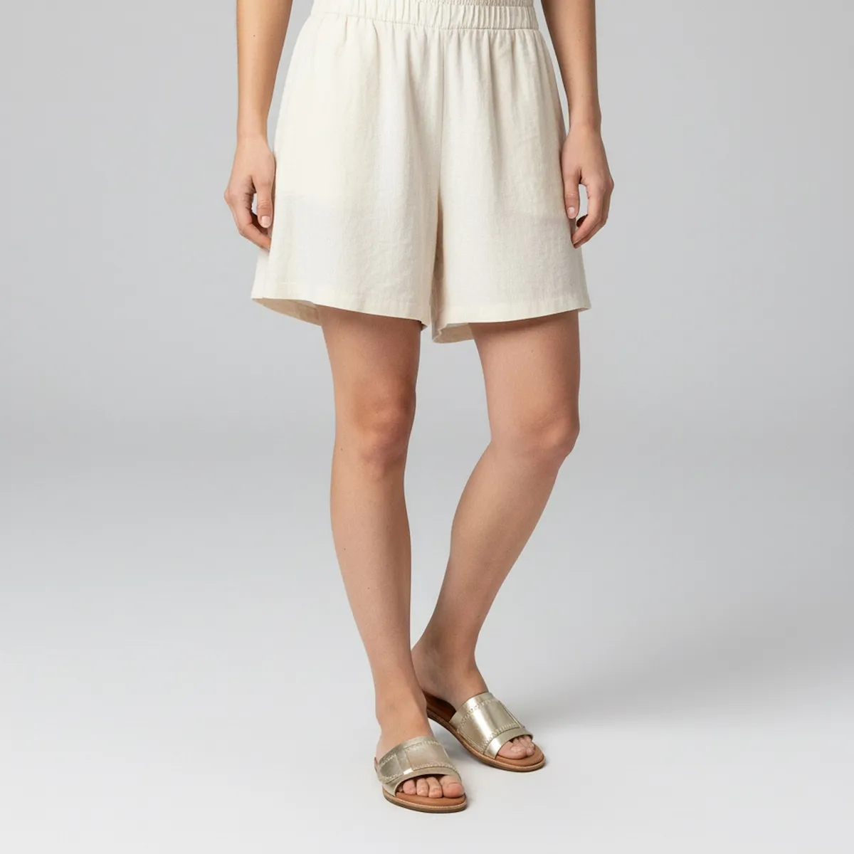 CLARKS - Sandalia Mujer Cuero Dorado Clarks