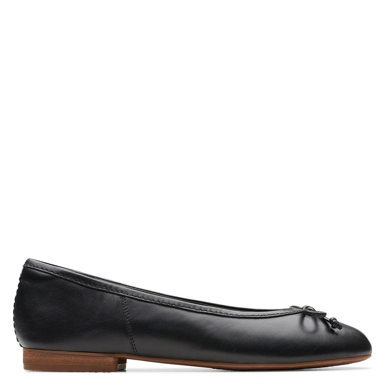CLARKS Zapato Casual Mujer Cuero Negro