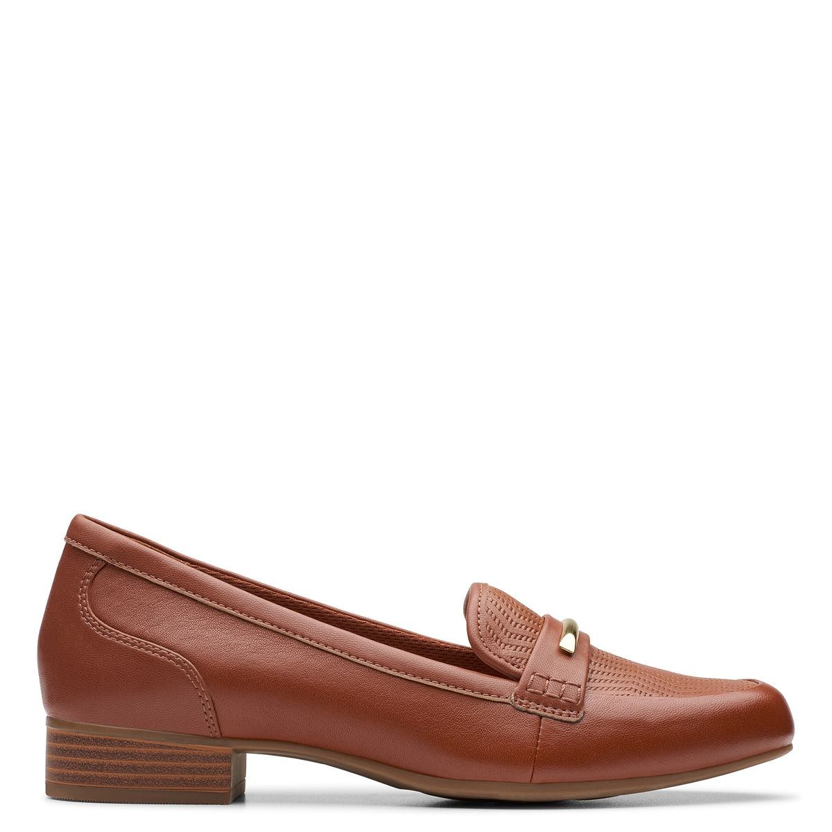 CLARKS - Zapato Casual Mujer Cuero Café Clarks