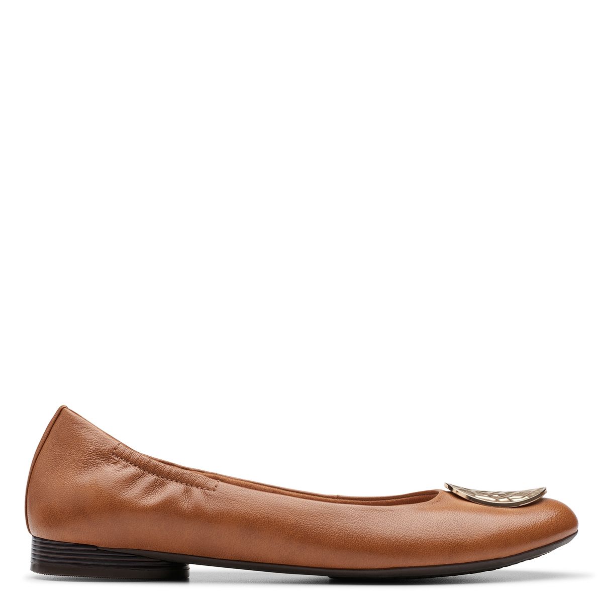 CLARKS - Zapato Casual Mujer Cuero Café Clarks