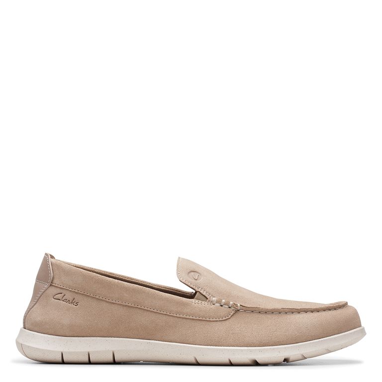 Mocasín Hombre Beige