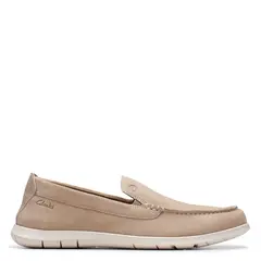 CLARKS - Mocasín Hombre Beige