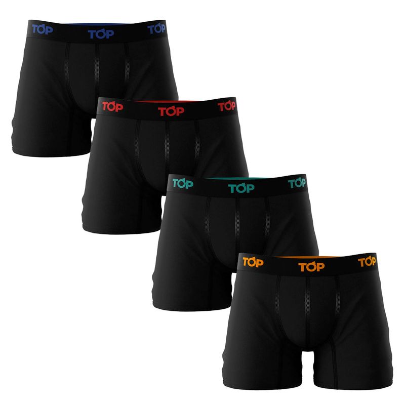 TOP - Pack De 4 Boxer Hombre Top