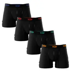 TOP - Pack De 4 Boxer Hombre