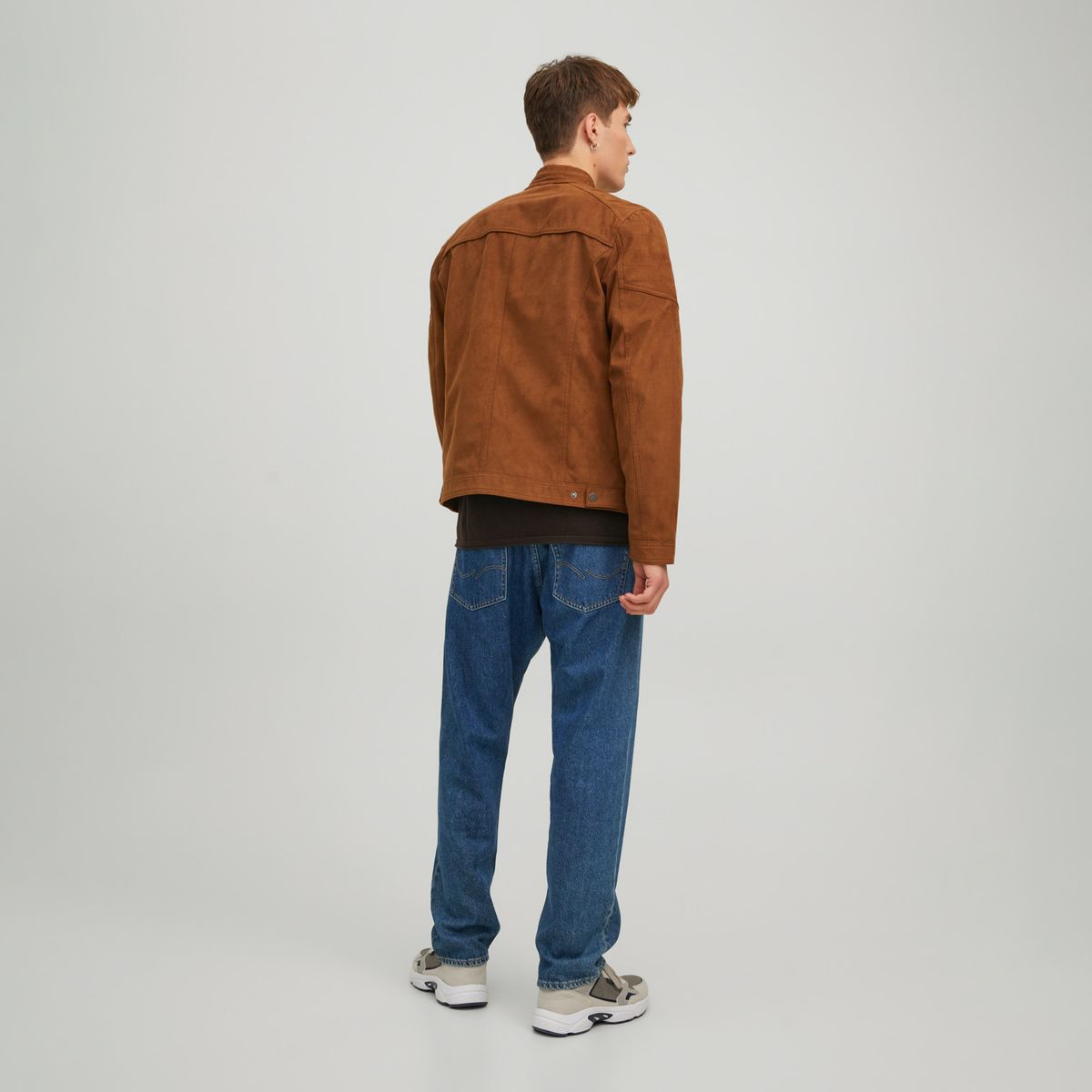 JACK&JONES - Chaqueta de Piel Imitación Hombre Jack&Jones