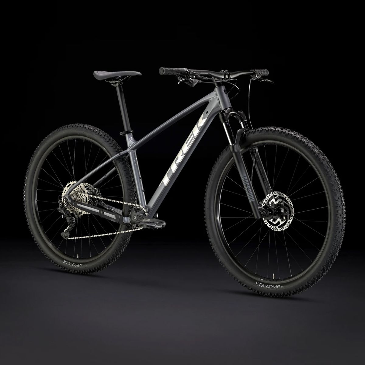 TREK - Bicicleta Mountain Bike Marlin 7 Gris Aro 27.5 Unisex Trek