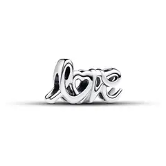 PANDORA - Charm Love Escrito A Mano Mujer