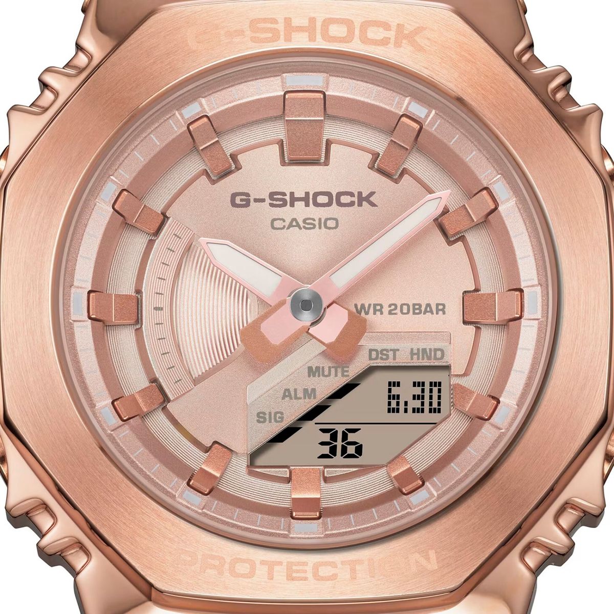 G-SHOCK - Reloj Digital Mujer Gm-S2100Pg-4Adr G-Shock