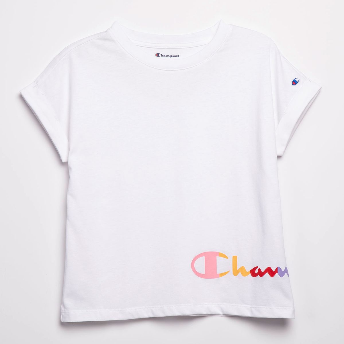 CHAMPION - Polera Niña Algodón Champion