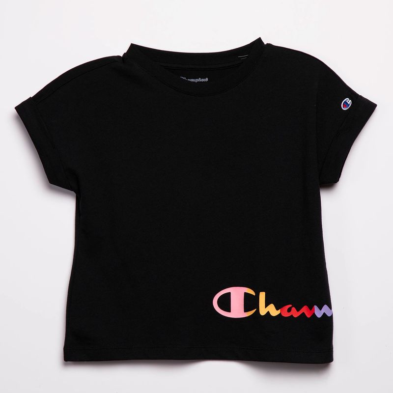 CHAMPION - Polera Niña Algodón Champion
