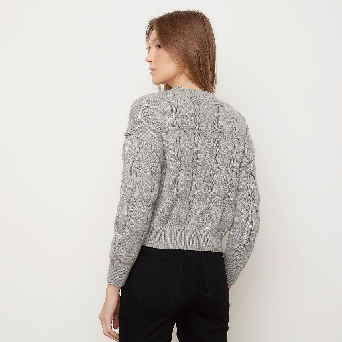 COTTON ON - Sweater Cuello V Manga Larga Mujer Cotton On