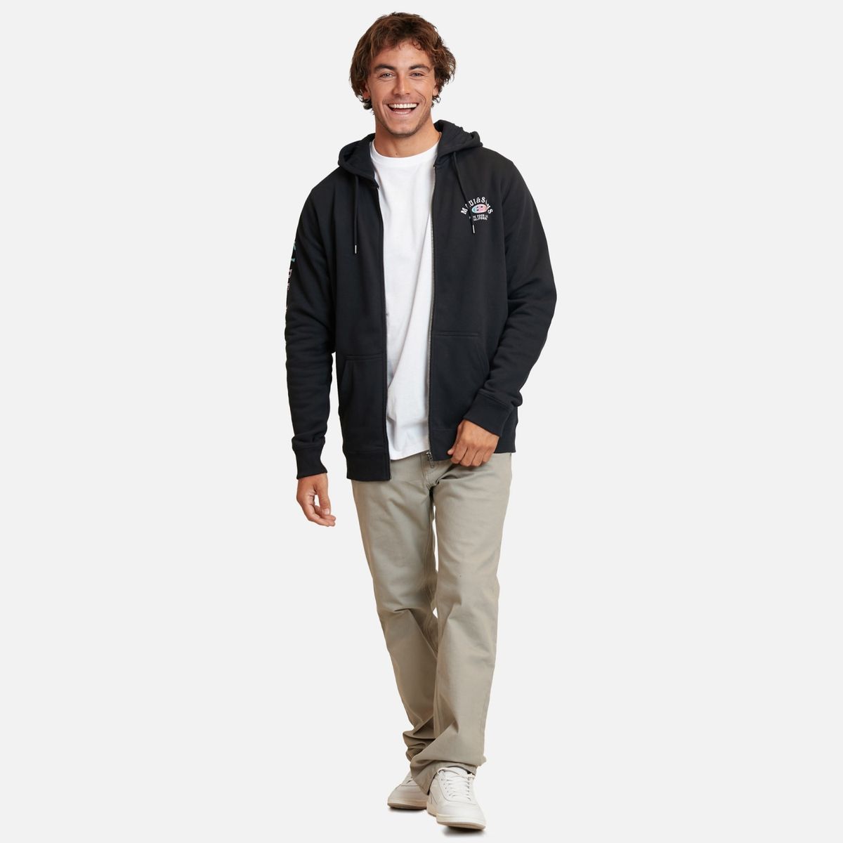 MAUI AND SONS - Polerón Con Cierre Regular Fit Hombre Maui And Sons