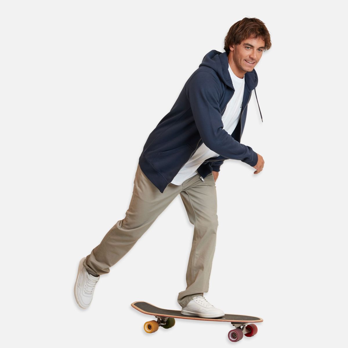 MAUI AND SONS - Polerón Con Cierre Regular Fit Hombre Maui And Sons