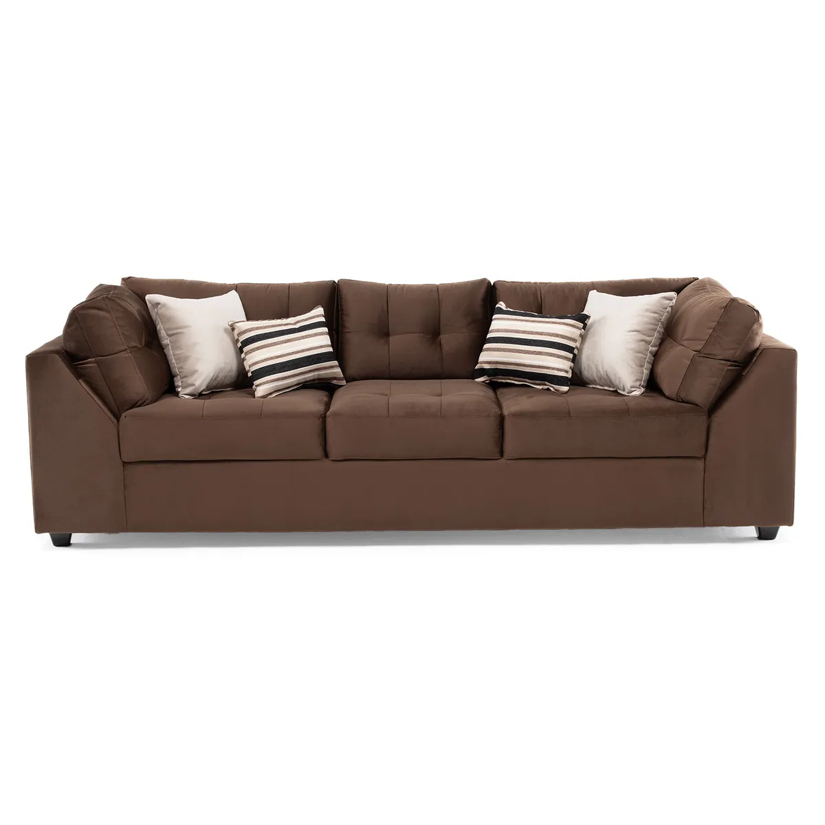 DIVANO - Sofá 3 Cuerpos Levante Felpa Divano