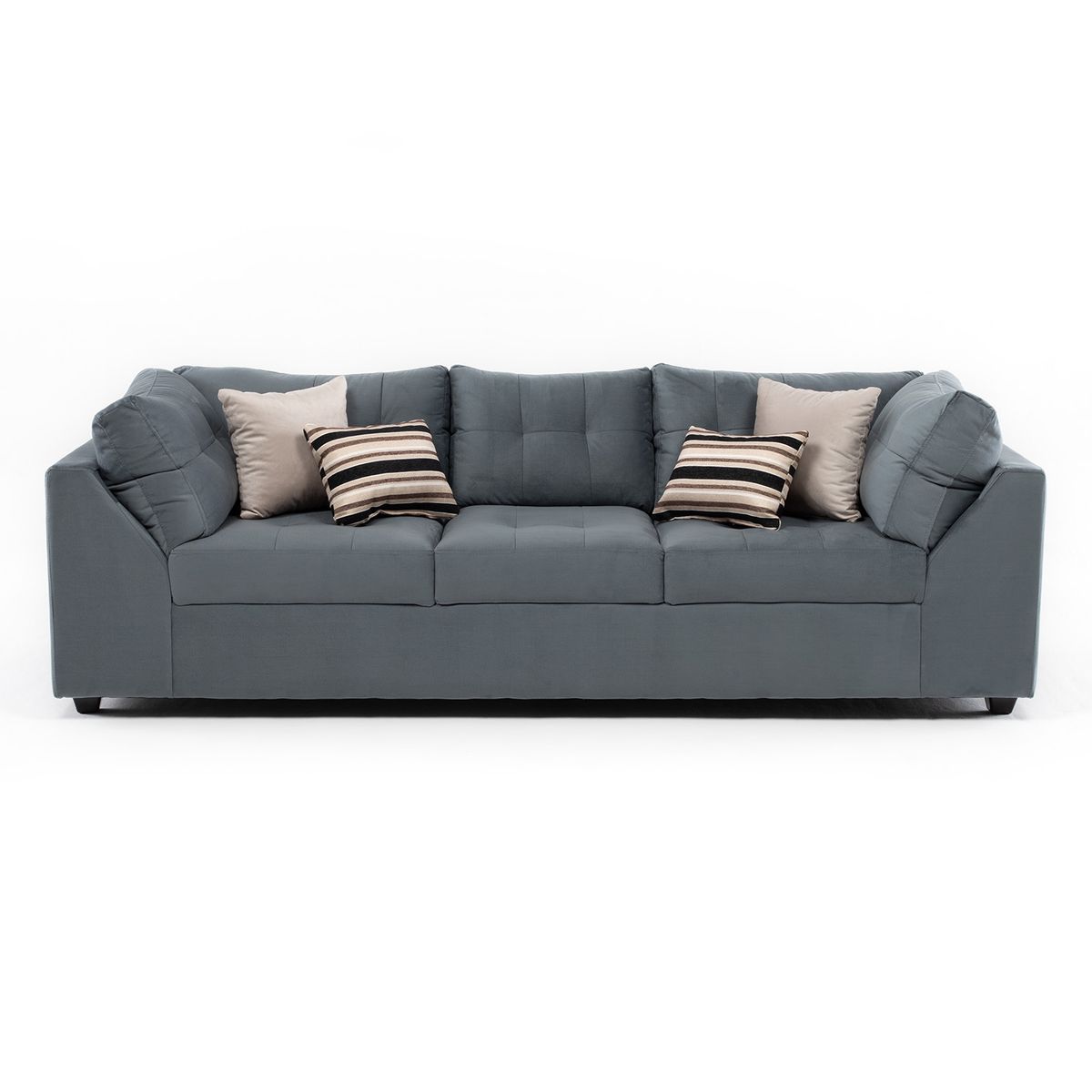 DIVANO - Sofá 3 Cuerpos Levante Felpa Divano