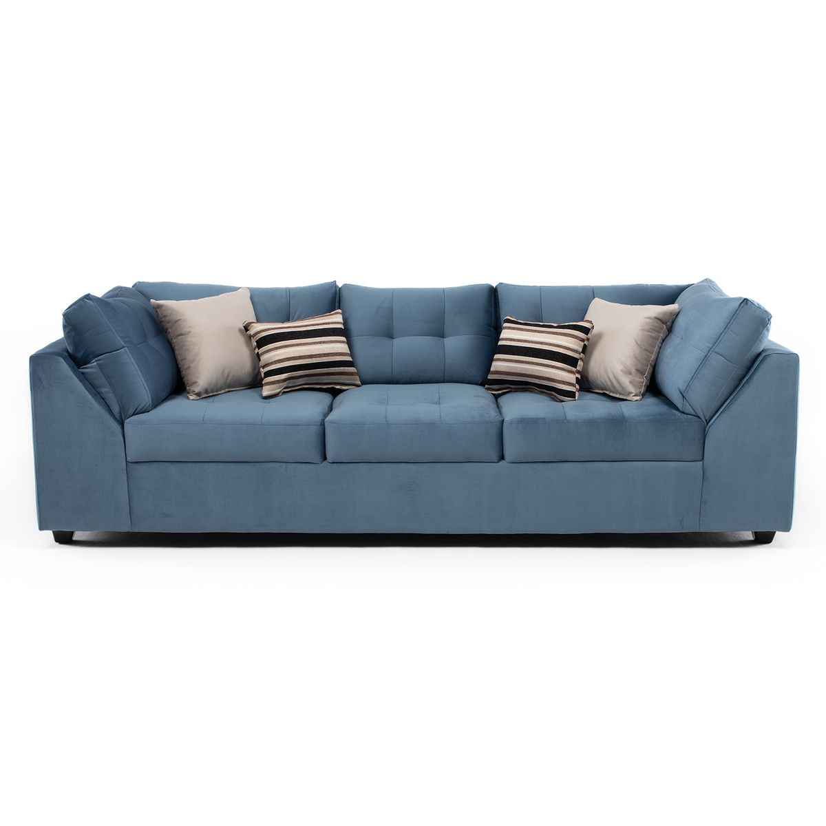 DIVANO - Sofá 3 Cuerpos Levante Felpa Divano