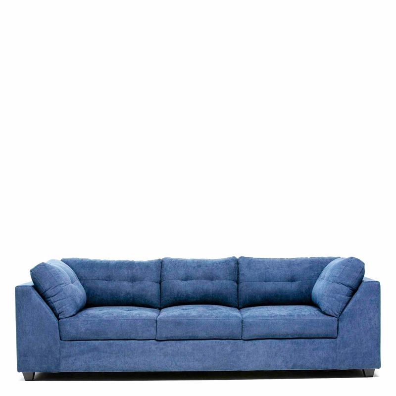 DIVANO - Sofá 3 Cuerpos Levante Plus Azul Divano