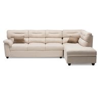 Sofá Seccional Tela Elevato Derecho Azul