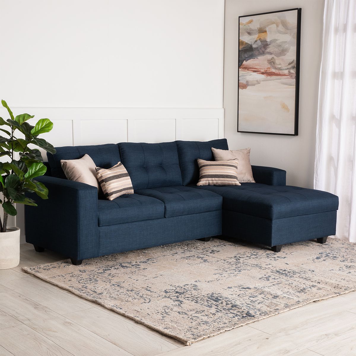 DIVANO - Sofá Seccional Tela Derecho Ottimo Divano