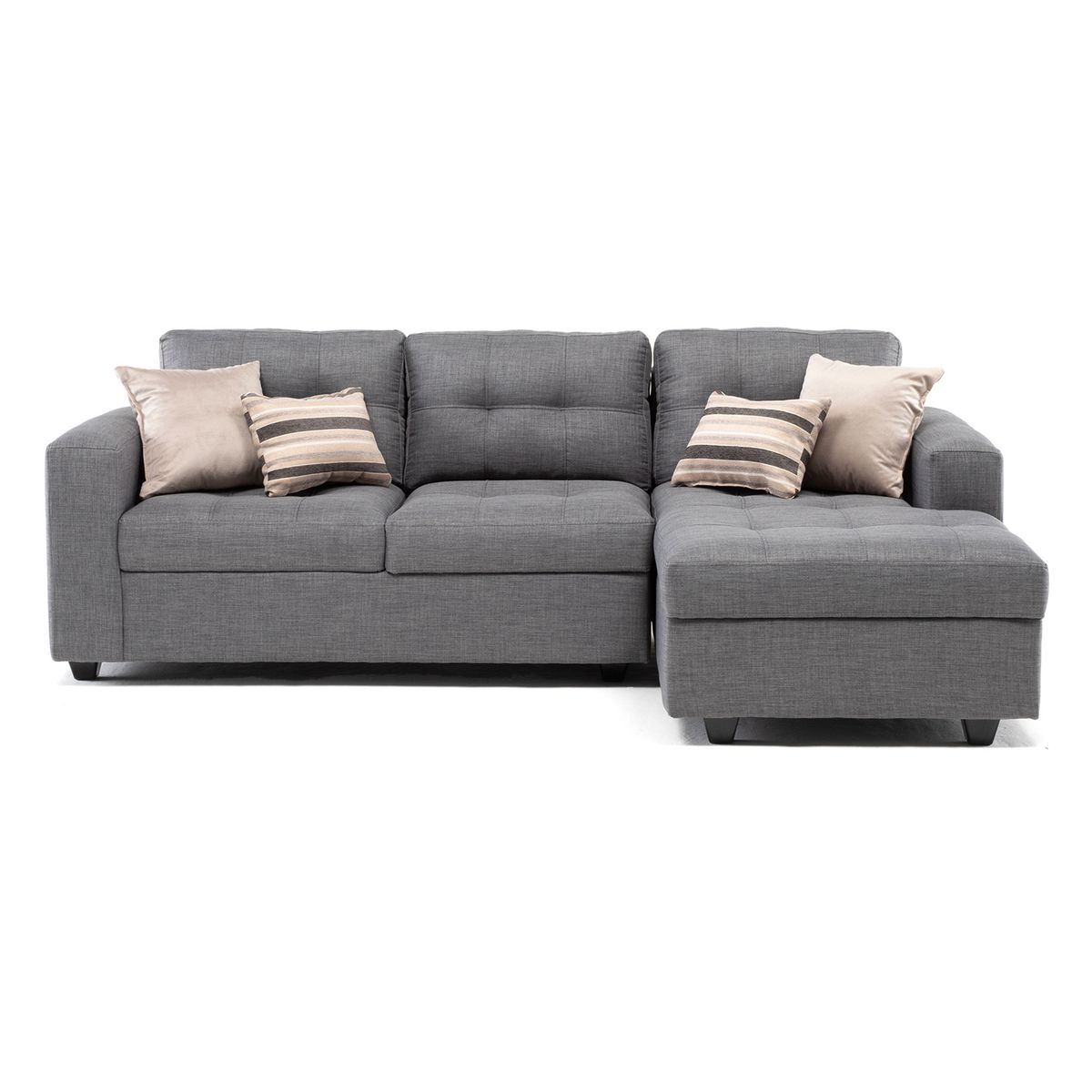 DIVANO - Sofá Seccional Tela Derecho Ottimo Divano